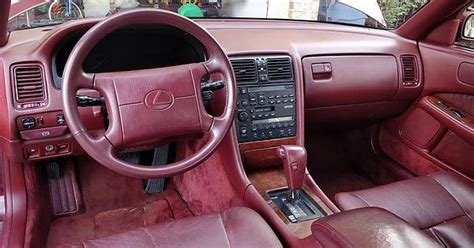 Are we showing off interiors now? 1990 LS400. Burgundy Pearl on burgundy interior. : Lexus