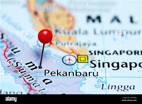 Pekanbaru map hi-res stock photography and images - Alamy