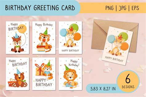 Kids Birthday greeting card