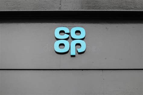 Co-op Logo Sign on the Exterior of a Building Editorial Stock Photo ...