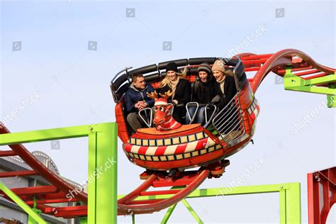 Rides Attractions Winter Wonderland Which Open Editorial Stock Photo - Stock Image | Shutterstock