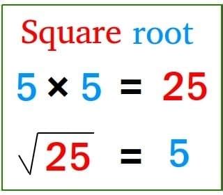 Square Root Examples