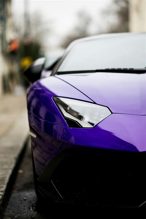 The Head Light of a Lamborghini Aventador · Free Stock Photo