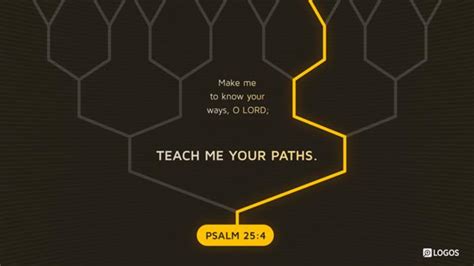 Psalm 25:4–5 NIV - Show me your ways, LORD, … | Biblia