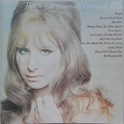 Barbra Streisand - Barbra Streisand's Greatest Hits (CD) | Discogs