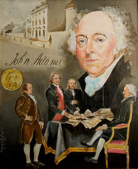 John Adams Painting by Jan Mecklenburg - Fine Art America