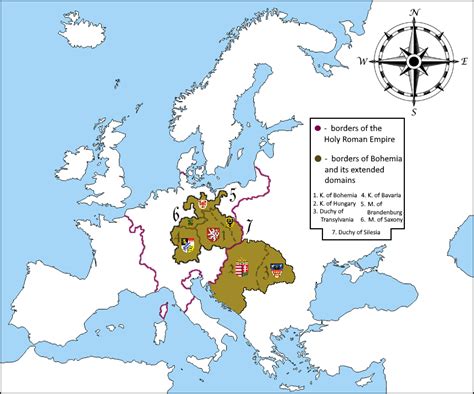 Campaign Map - Bohemia, 1697 : r/EU4maps