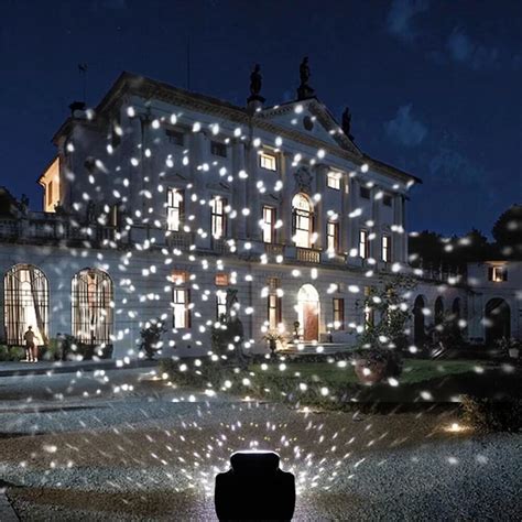 Moving Snow Outdoor Garden Laser Projector Laser Projector Lamps ...