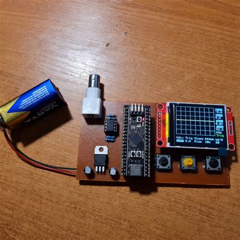 DIY STM32 Scope Is Simple, Cheap, And Featureful | Hackaday