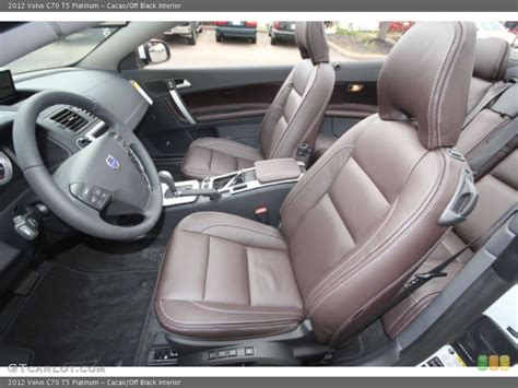 Cacao/Off Black Interior Front Seat for the 2012 Volvo C70 T5 Platinum #61913986 | GTCarLot.com