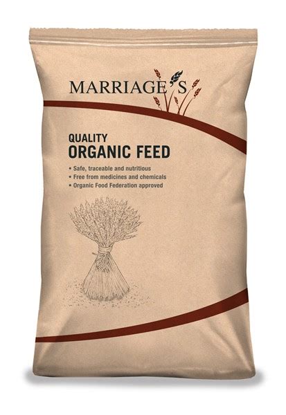 Marriage's Organic Layers Pellets 20kg - Organic Chicken Feed - Farm ...