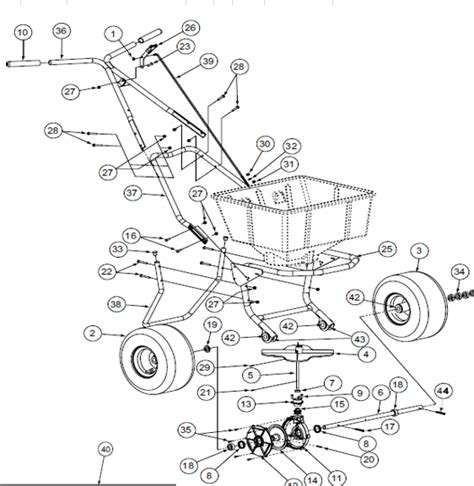 Lesco Ride On Spreader Parts Diagram