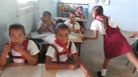 Cuba/ Primary School Students in Classrooms - YouTube