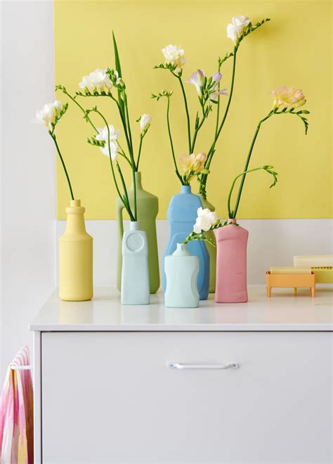 House Plants Decor, Bright, Glass Vase, Bouquet, Interior, Bougainvillea, Breezy, Home Decor ...