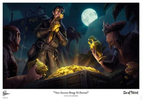 Buy Your Sea Of Thieves Gold Hoarders Art Print (Free Shipping) - Merchoid