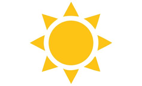 sun icon on transparent background. 21013468 PNG