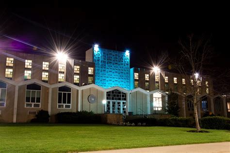 Riverhead Correctional Facility Lit Up in Blue to Raise Awareness of Human Trafficking