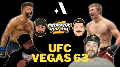 Propping You Up: UFC Vegas 63 Predictions and Odds - The AllStar