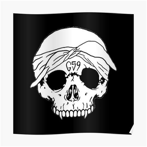 G59 Skull Posters | Redbubble