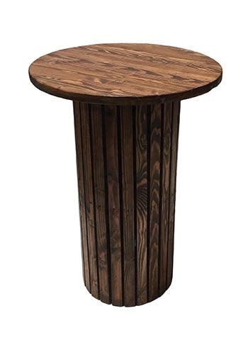 Wooden Cocktail Table - NEW! | Stuart Event Rentals