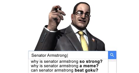 Senator Armstrong Answers the Web’s Most-Asked Questions