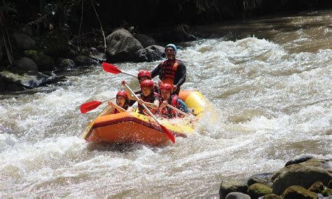 White Water Rafting Adventure Through Ayung River Ubud | Trip Ways