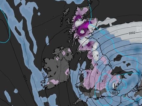 UK snow forecast: Heavy snowfall NEXT WEEK with whole of Britain blanketed in white for TWO ...