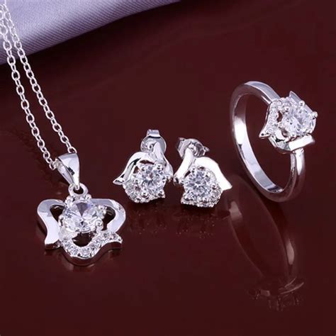 Silver plated jewelry sets, sterling silver jewelry jewelry set ...