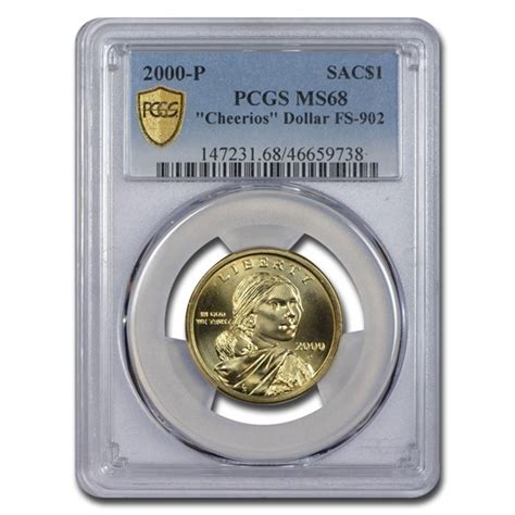 Buy 2000 Native American Sacagawea Dollar Cheerios MS-68 PCGS | APMEX