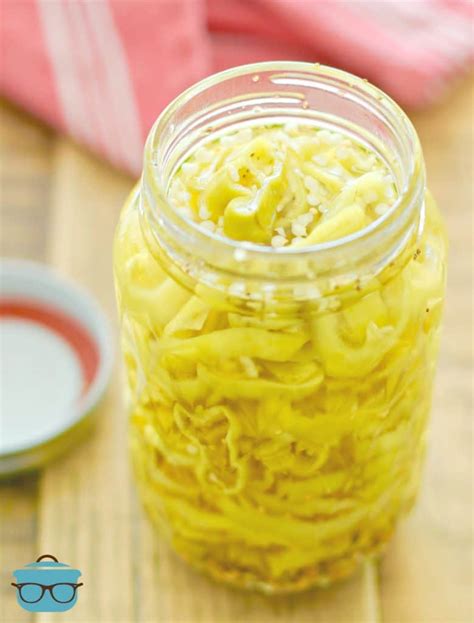 Easy Pickled Banana Peppers - The Country Cook