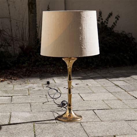 Ingo Maurer Bamboo Table Lamp Brass Beige | Schlicht Designmöbel