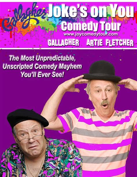 Gallagher's Jokes On You Comedy Tour Tickets in Boca Raton, FL, United ...