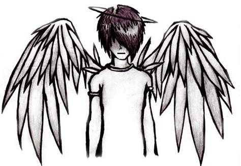 Anime Emo Angel Boy by Srigby2000 on DeviantArt