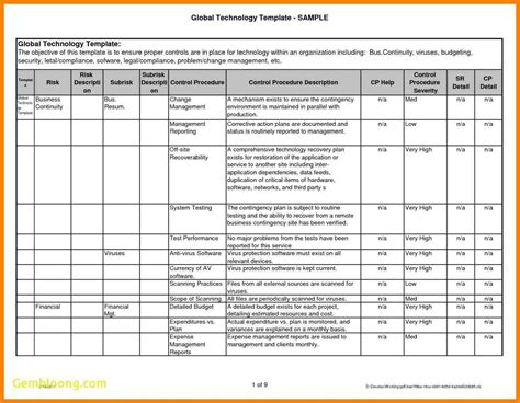 Change Management Plan Template Excel - Sample Templates - Sample Templates