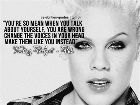 Pin by Elizabeth Merrell on P!nk | Pink quotes singer, Celebration ...