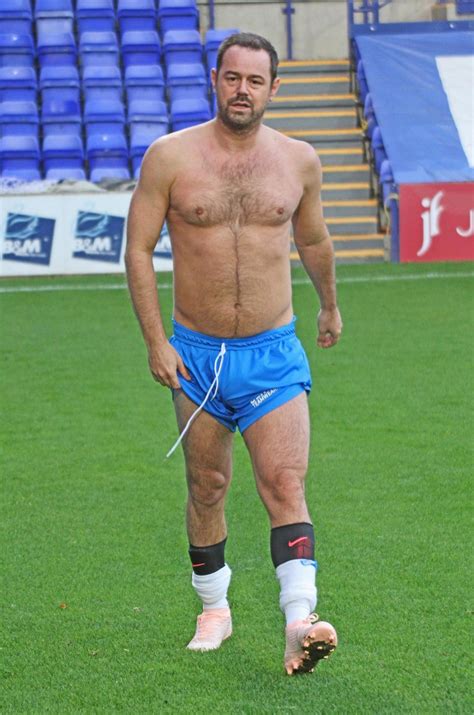 Danny Dyer Bulges in Football Shorts for Charity Match - Cocktails & Cocktalk