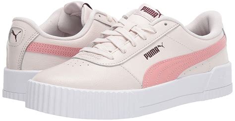 Puma Women's Shoes Carina L Low Top Lace Up Fashion Sneakers, Pink, Size 5.5 xZ2 | eBay