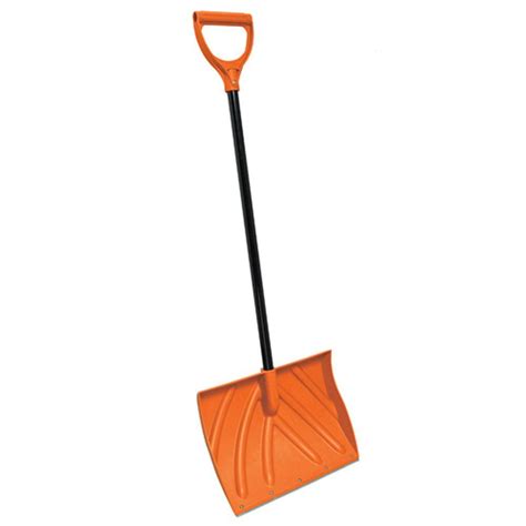 Snow Joe Shovelution 18 in. Strain-Reducing Snow Shovel with Spring-Assist Handle-SJ-SHLV01 ...