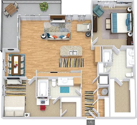 Floor Plans of Cielo Apartments in Charlotte, NC