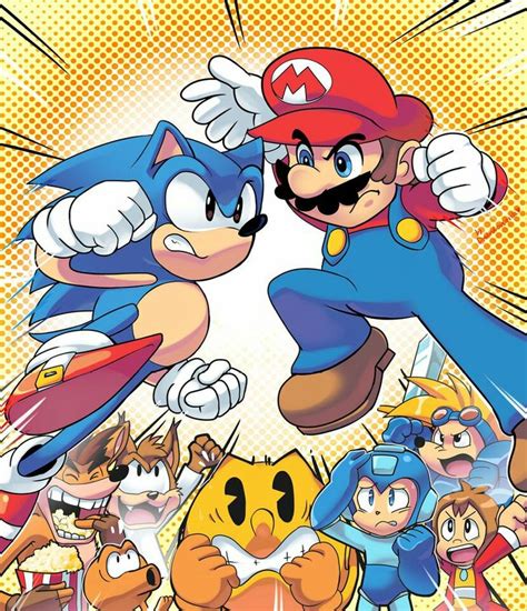 Sonic VS Mario | Nintendo super smash bros, Sonic, Super mario art