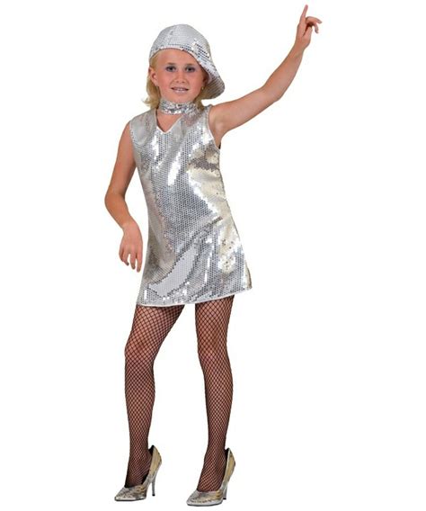 Disco Dress Costume - Girl Disco Costumes