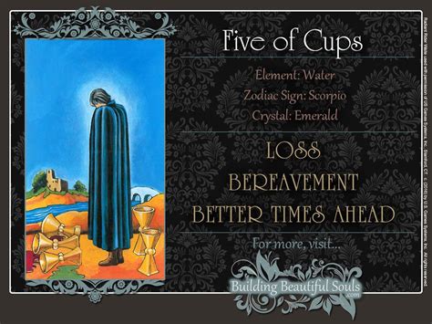 The Five of Cups Tarot Card Meanings | Tarot Reading