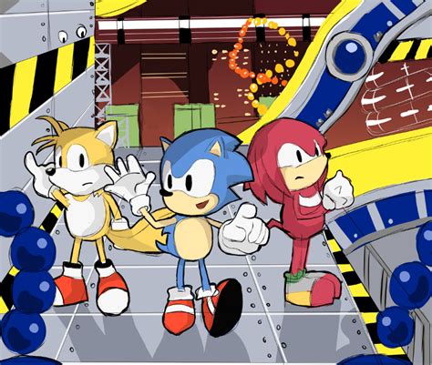 Sonic Mania: Chemical Plant Zone - Drawing by AlSanya on DeviantArt