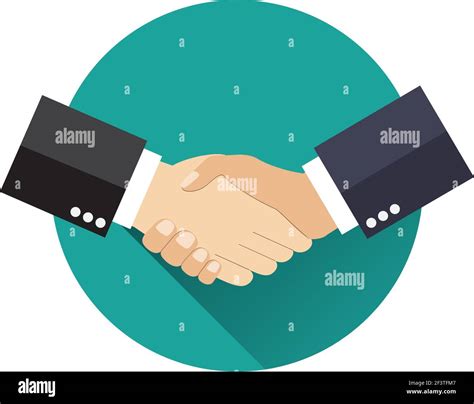 Shaking hands icon hi-res stock photography and images - Alamy