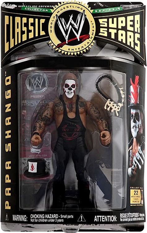 WWE Wrestling Classic Superstars Series 9 Papa Shango Action Figure ...