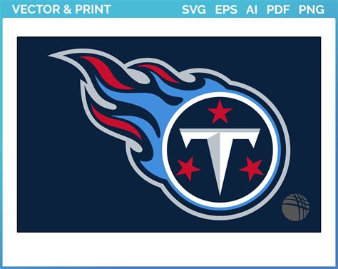 Tennessee Titans - Helmet Logo (2018) - Football Sports Vector SVG Logo ...