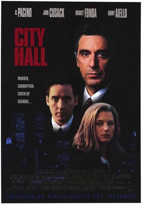 All Posters for City Hall at Movie Poster Shop