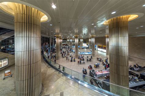 Tel Aviv Ben Gurion Airport Arrivals Hall | GeorgeDement | Flickr