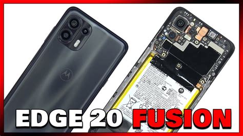 Motorola Edge 20 Fusion / Lite Disassembly Teardown Repair Video Review