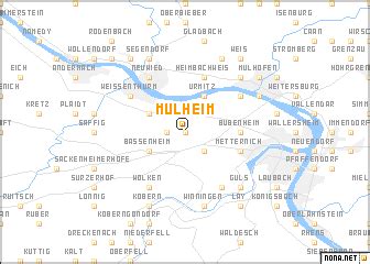 Mülheim (Germany) map - nona.net